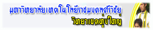 มทร.ศรีวิชัย วิทยาเขตทุ่งใหญ่
